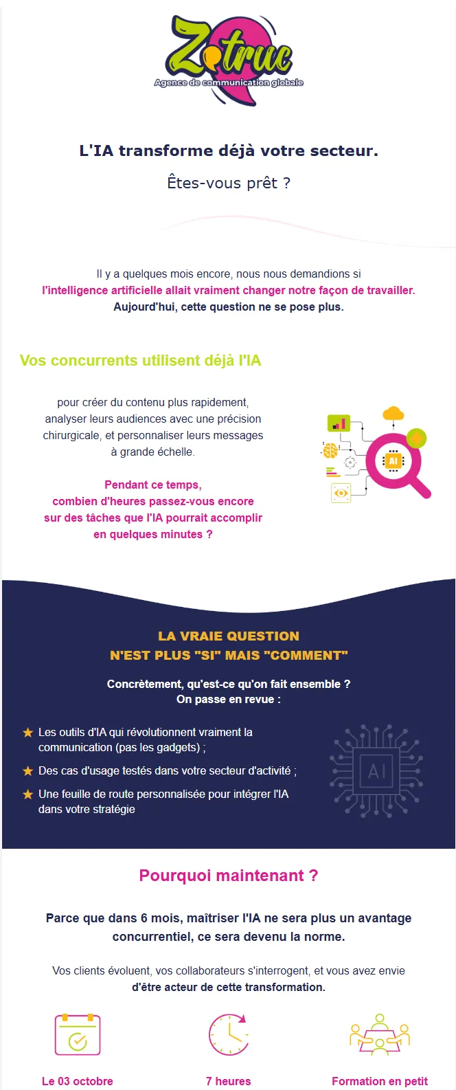 Capture d'écran 3 - Emailing & automations - Campagnes multi-clients